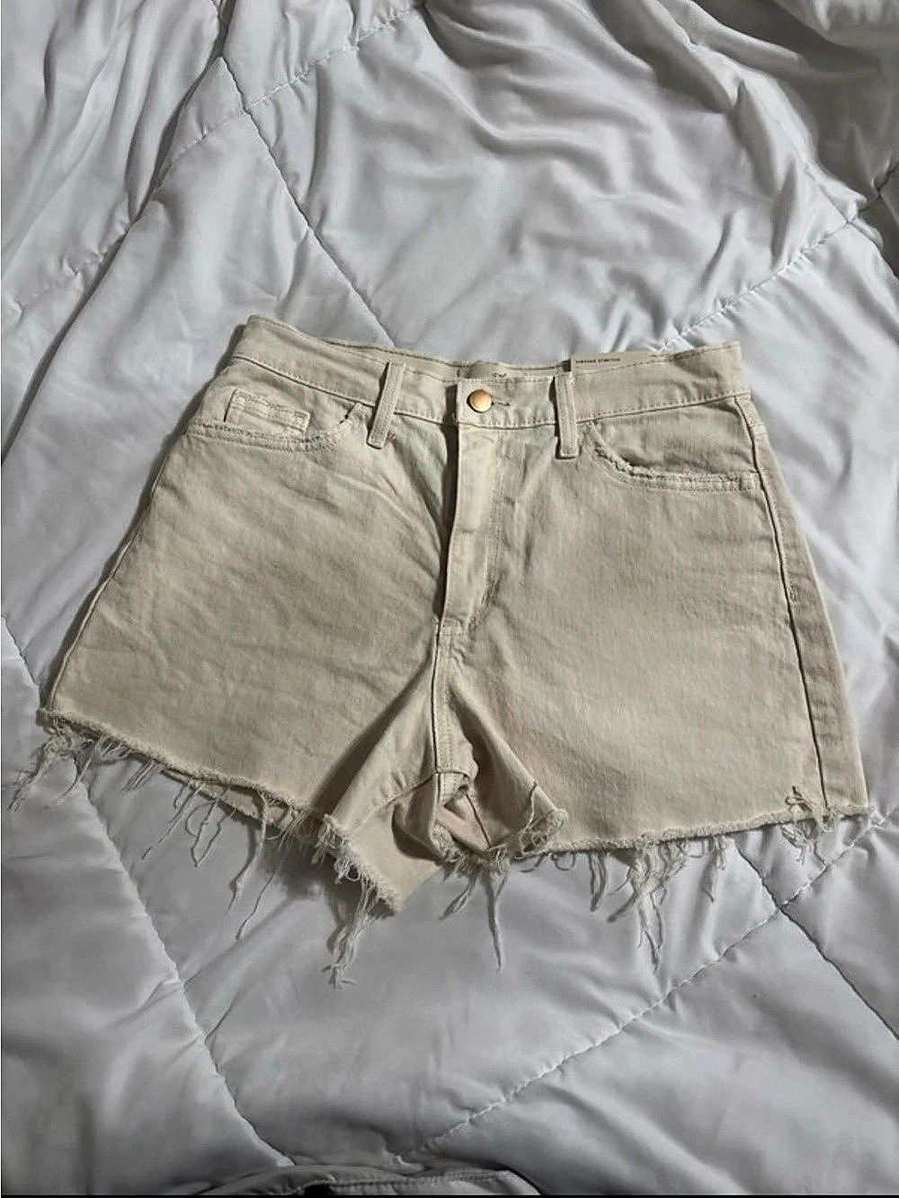 Universal Thread Highest Rise Shortie Shorts High Rise Denim Shorts Size 6 NWT